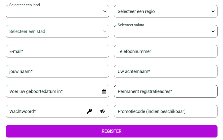 spinbetter casino account openen